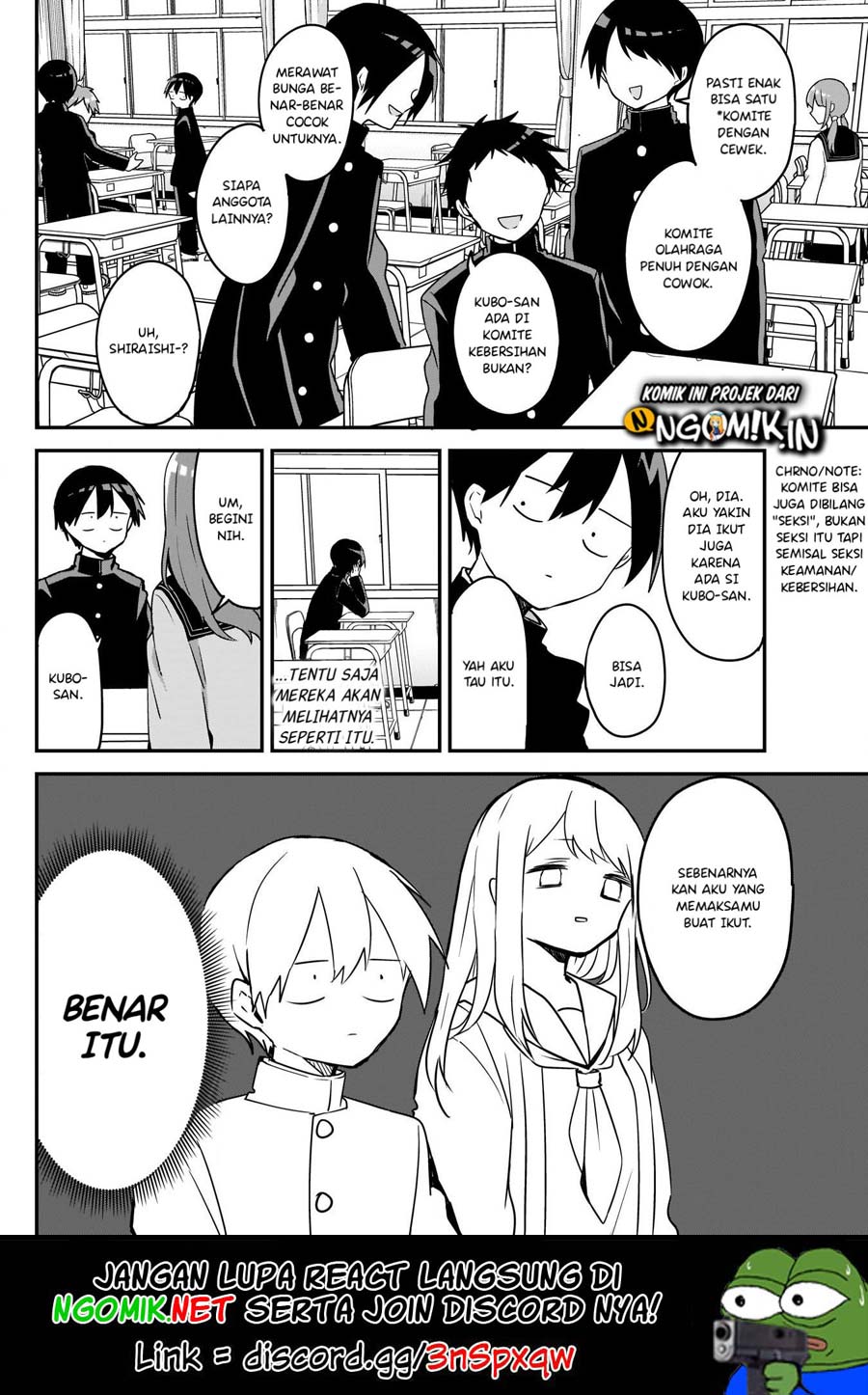 Kubo-san wa Boku (Mobu) wo Yurusanai Chapter 34 Gambar 3